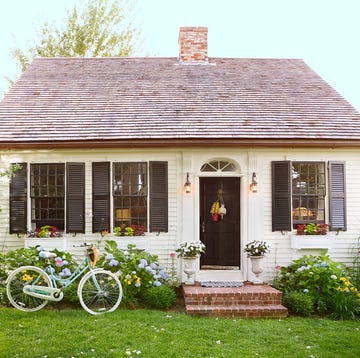 white cape cod style house
